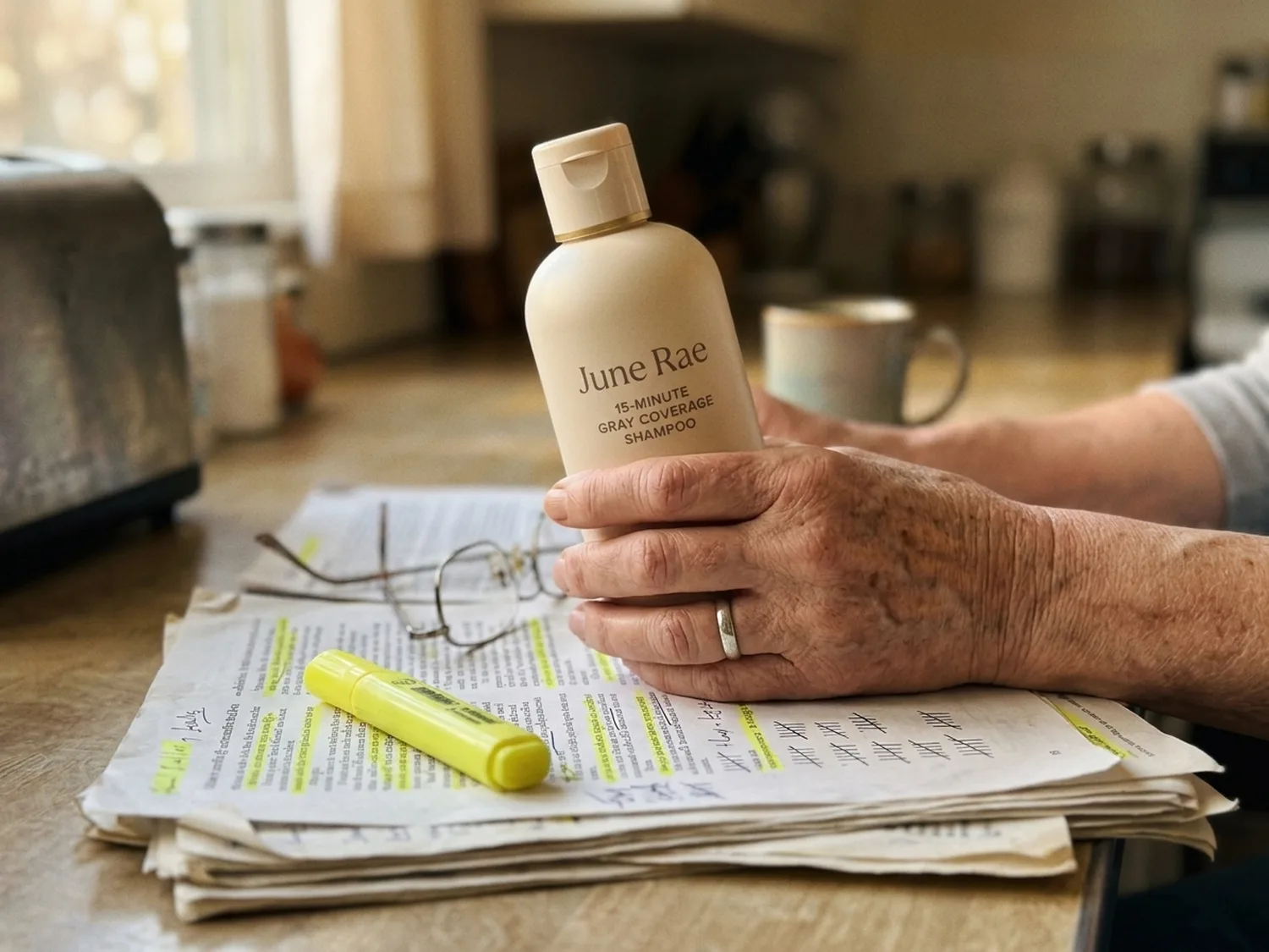 June Rae 15-Minute Gray Coverage Shampoo